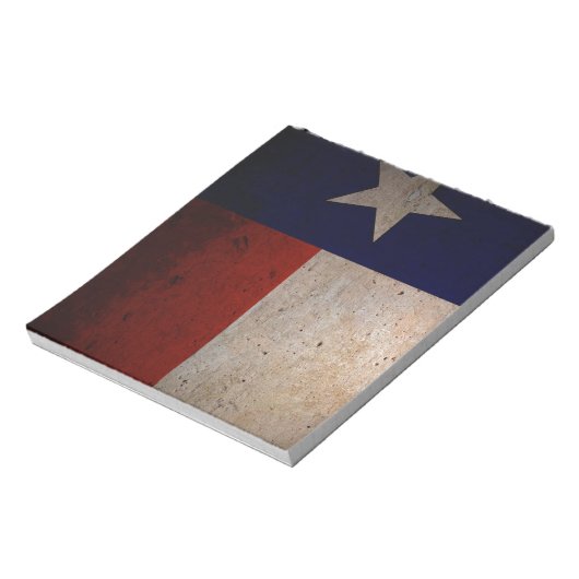 Bloc-note Drapeau du Texas (Tourné)
