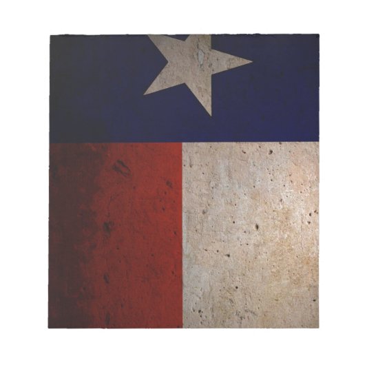 Bloc-note Drapeau du Texas (Devant)