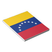 Bloc-note Drapeau du Venezuela (Incliné)