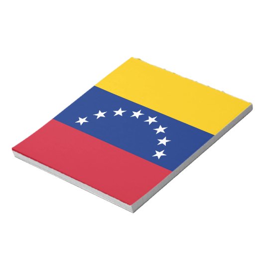 Bloc-note Drapeau du Venezuela (Tourné)