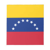 Bloc-note Drapeau du Venezuela (Devant)