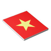 Bloc-note Drapeau du Vietnam (Incliné)