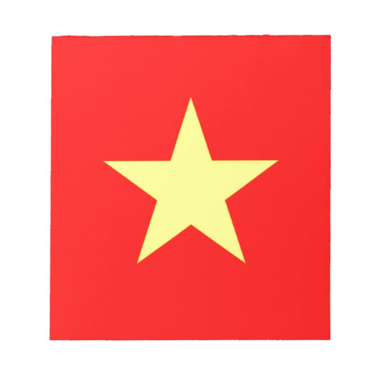 Bloc-note Drapeau du Vietnam (Devant)