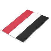 Bloc-note Drapeau du Yémen (Incliné)