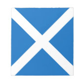 Bloc-note Drapeau écossais Saltire (Devant)