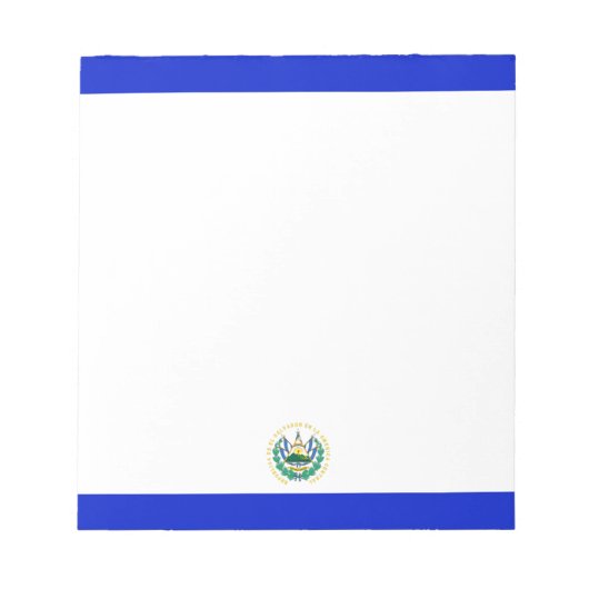 Bloc-note Drapeau El Salvador (Devant)