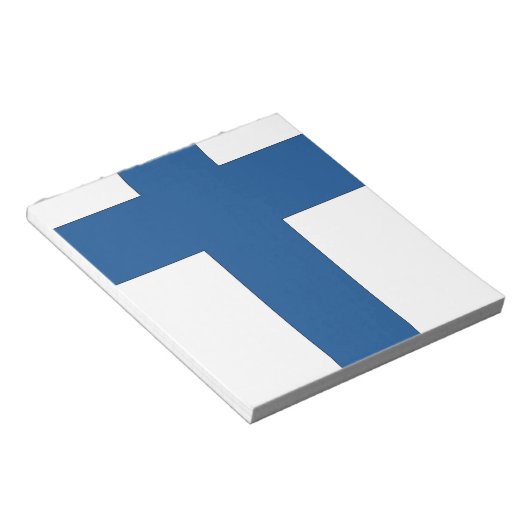 Bloc-note Drapeau Finlande (Incliné)