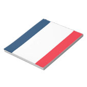 Bloc-note Drapeau français (Tourné)