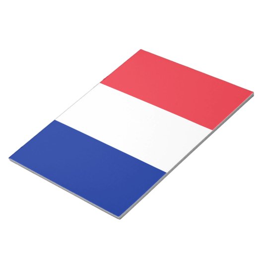 Bloc-note Drapeau français (France) (Incliné)