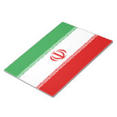 Bloc-note Drapeau iranien (Iran) (Persan) (Incliné)