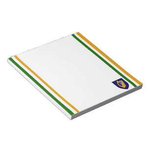 Bloc-note Drapeau irlandais et armoiries