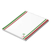 Bloc-note Drapeau italien (Tourné)