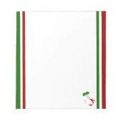 Bloc-note Drapeau italien (Devant)