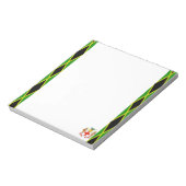 Bloc-note Drapeau jamaïcain (Tourné)