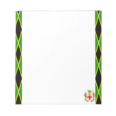 Bloc-note Drapeau jamaïcain (Devant)