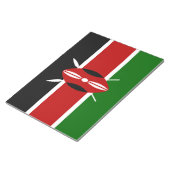 Bloc-note Drapeau kényan (Kenya) (Incliné)