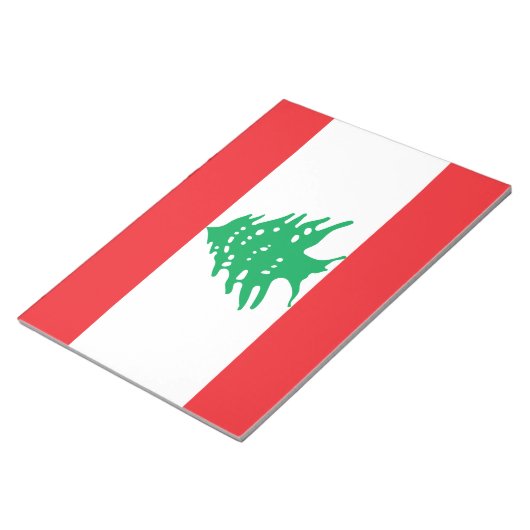 Bloc-note Drapeau libanais (Drapeau libanais) (Incliné)