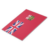 Bloc-note Drapeau Manitoba (Incliné)