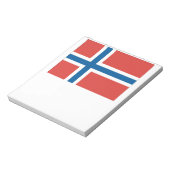 Bloc-note Drapeau norvégien (Tourné)