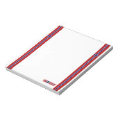 Bloc-note Drapeau norvégien (Tourné)