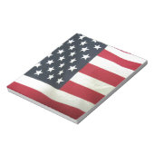 Bloc-note Drapeau patriotique (Tourné)