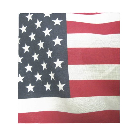Bloc-note Drapeau patriotique (Devant)