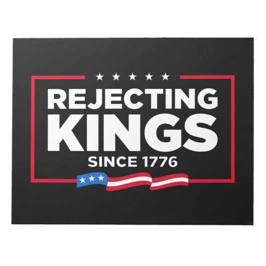 Bloc-note Drapeau Patriotique USA depuis 1776 (Devant)