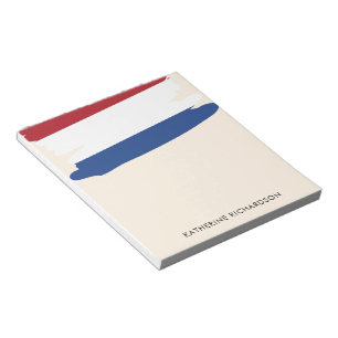 Bloc-note Drapeau Pays-Bas personnalisé patriotique