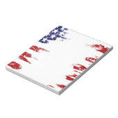 Bloc-note Drapeau peint (Tourné)