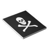 Bloc-note Drapeau Pirate (Jolly roger) (Incliné)