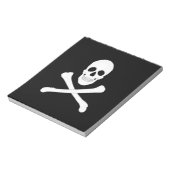 Bloc-note Drapeau Pirate (Jolly roger) (Tourné)