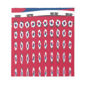 Bloc-note Drapeau PolkaDot de la Corée du Sud (Devant)