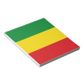 Bloc-note Drapeau rastafari éthiopien Rasta (Incliné)