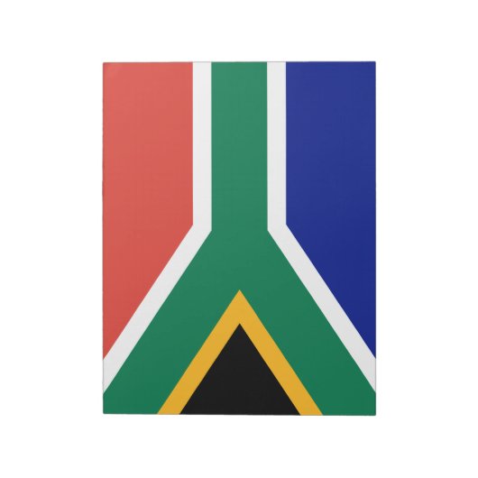 Bloc-note Drapeau sud-africain (Tourné)