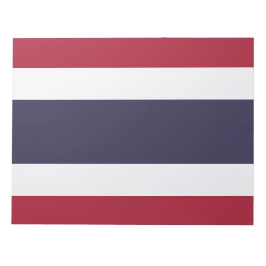 Bloc-note Drapeau thaïlandais (Thaïlande) (Devant)