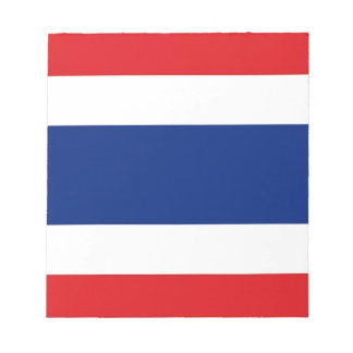 Bloc-note Drapeau Thaïlande