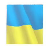 Bloc-note Drapeau Ukraine (Devant)