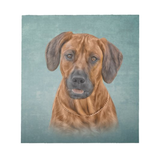 Bloc-note Drawing Rhodesian Ridgeback (Devant)