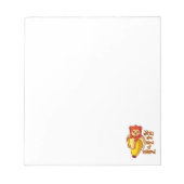 Bloc-note Drôle Banane Singe Vous Êtes Un Peu Étrange (Devant)