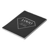 Bloc-note Drôle Black Blanc Anniversaire Cadeau personnalisé (Tourné)