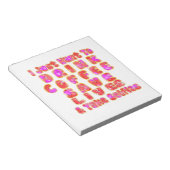 Bloc-note Drôle cadeau pour les amateurs de café (Incliné)