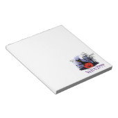 Bloc-note Drôle Halloween Bewitched Chat noir Quoi? (Incliné)