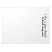 Bloc-note Drôle idées cadeaux cadeaux citation vin grands bl (Devant)