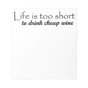 Bloc-note Drôle idées cadeaux citation vin humours blocs-not