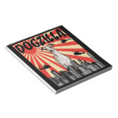 Bloc-note Drôle japonais Dogzilla Whippet (Incliné)