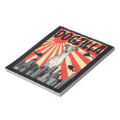 Bloc-note Drôle japonais Dogzilla Whippet (Tourné)