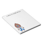 Bloc-note Drôle manuel dessin d'un médecin (Incliné)