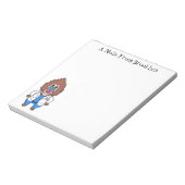 Bloc-note Drôle manuel dessin d'un médecin (Tourné)