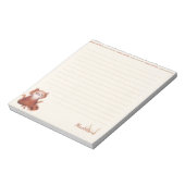 Bloc-note Drôle Méditation Chat Paix Aimer mignon Monogramme (Tourné)