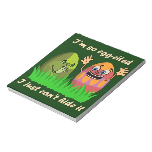 Bloc-note Drôle mignon OEufs de Pâques Dessin (Tourné)